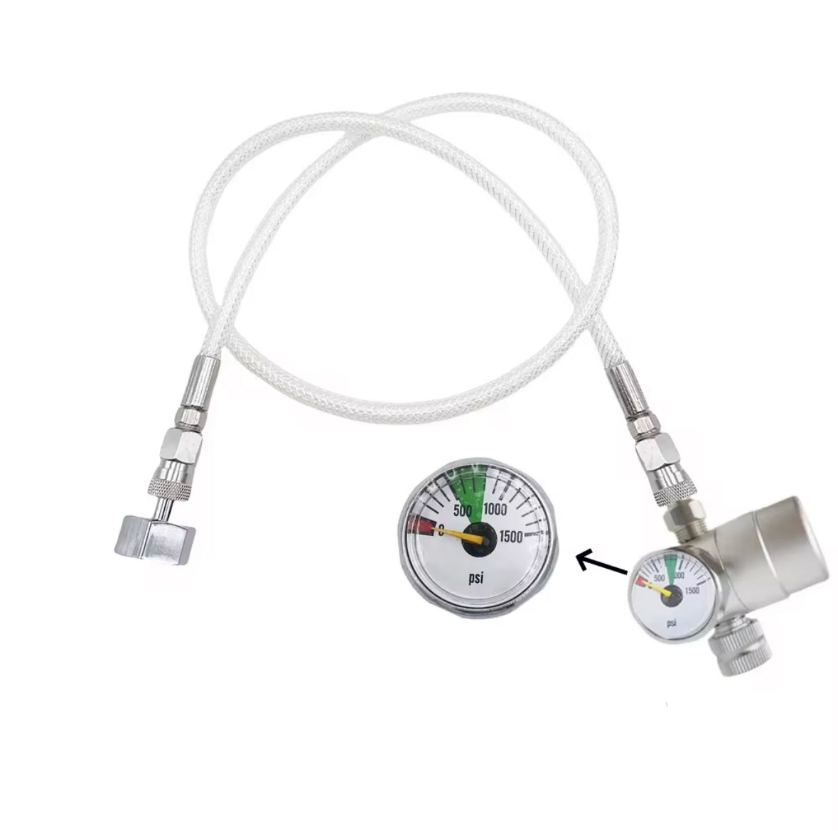 Trykkregulator slange