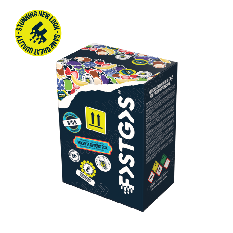 FastGas Blandet Smakboks – 6x 670g