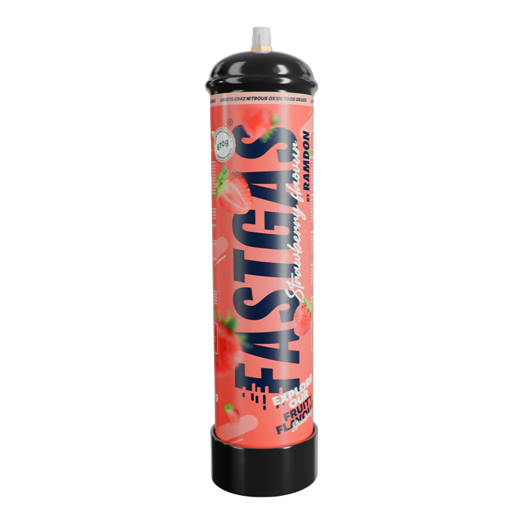 Fastgas - Jordbær 670g