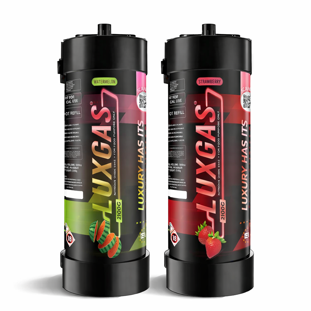 SMAKSDUO – Vannmelon & Jordbær - LUXGAS 2100g x 2